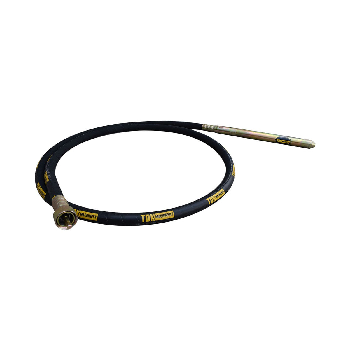 Chicote para vibrador de concreto TDK DYNA25C, vista principal.
