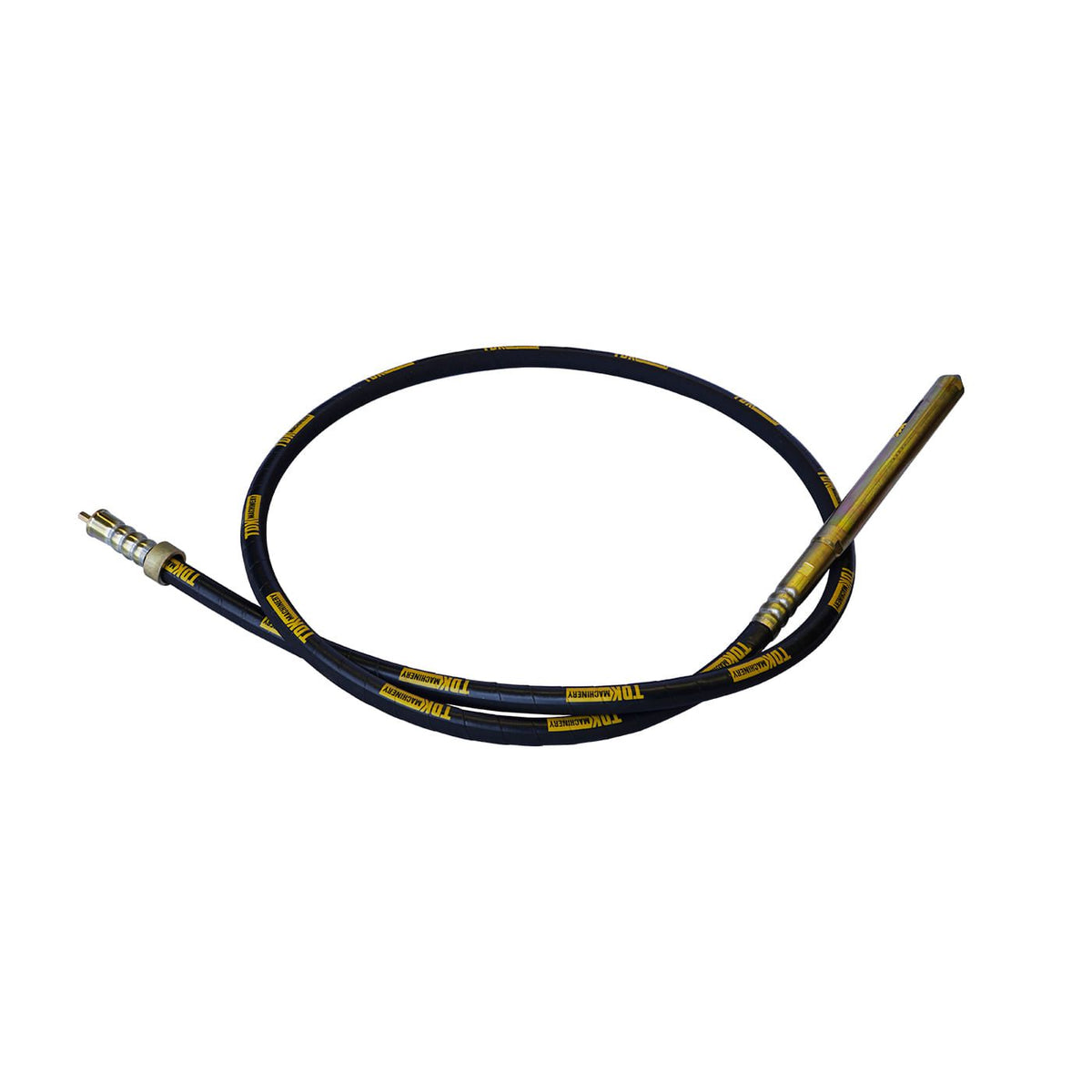 Chicote para vibrador de concreto TDK DYNA35C de 38 mm x 3.5 m, vista principal.