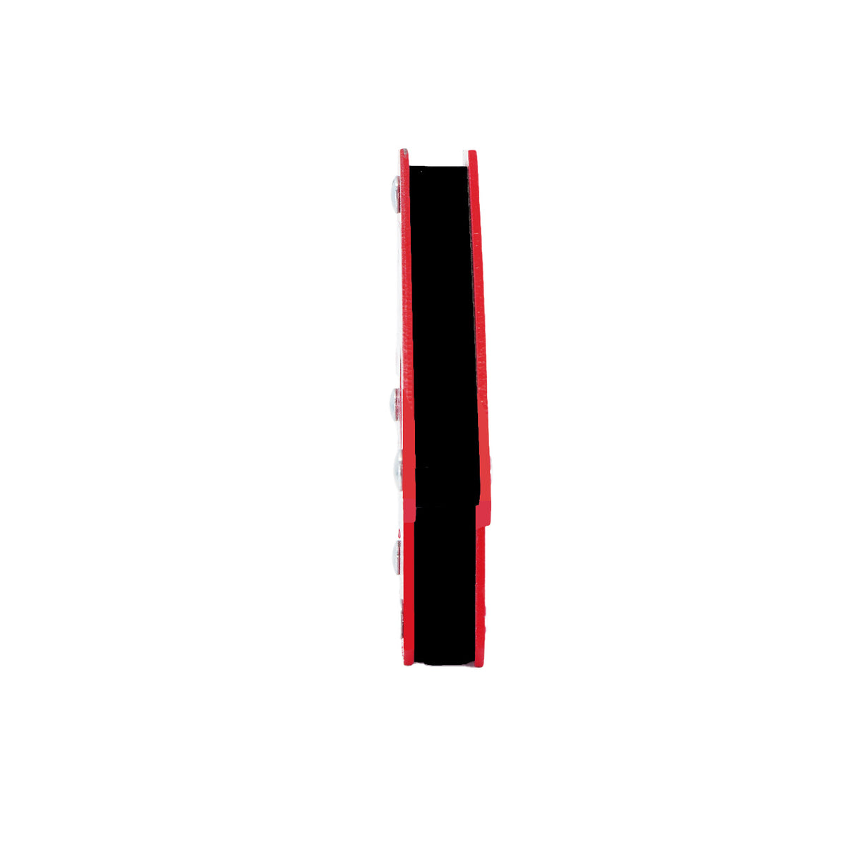 Escuadra magnética para soldar de 4 pulgadas Swedish Husky Power HKEM4, perfil opuesto.