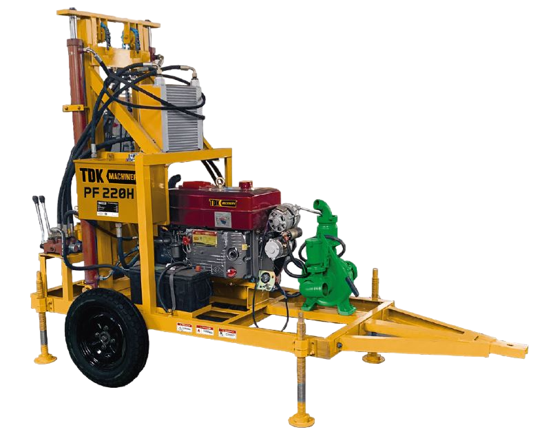 Perforadora De Pozos Diesel 22Hp TDK - PF220H