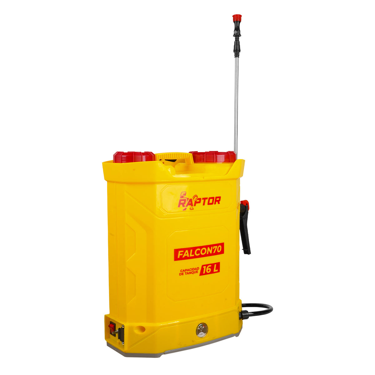Fumigadora Aspersora 1 Varilla 16L Electrica 12V 8 AH Bateria Recargable RAPTOR - FALCON70