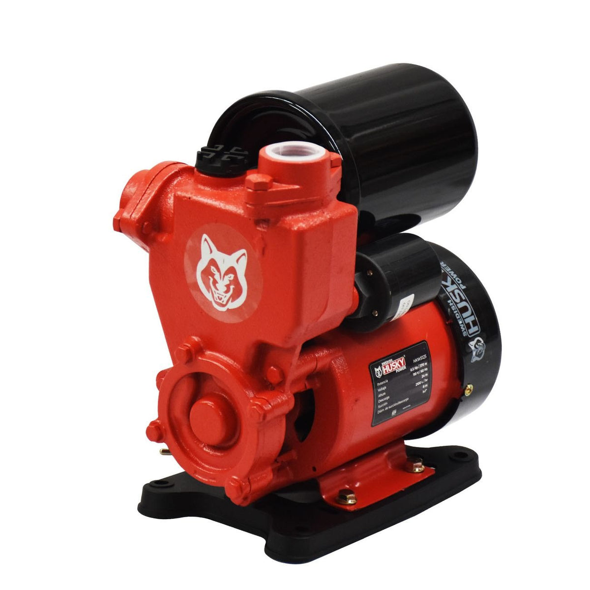 Bomba Electrica Autocebante Husky  1"X1" 1/2HP 370W HKW5125