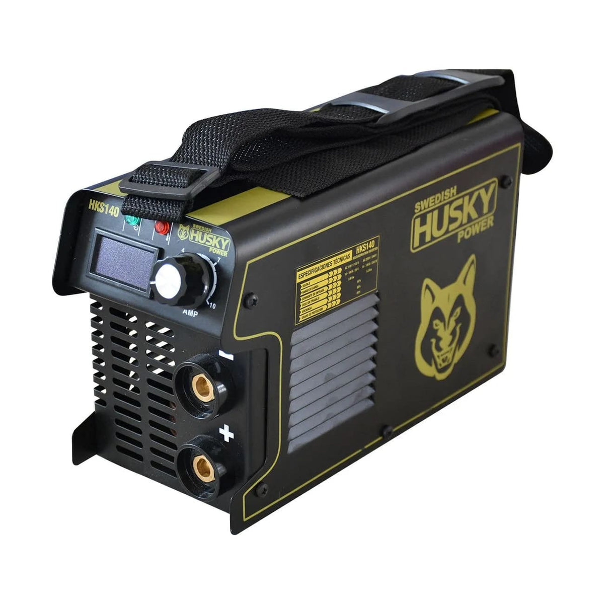 Soldadora Inverter Bi Volaje 110V-220V de 100A a 130A Husky HKS-140J