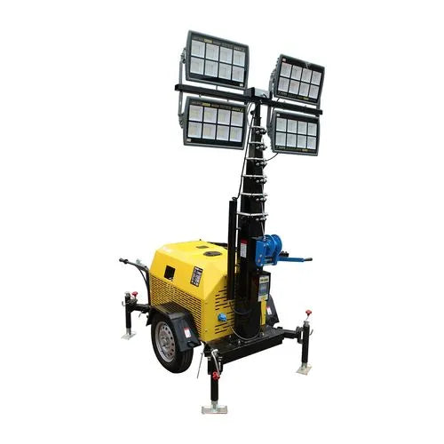 Torre De Luz Con Chasis De Remolque Mod. TDK Lampara Led 4X400W TDKTL700D