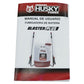 Aspersora eléctrica Husky Power BLASTERPLUS de 20 L con dos lanzas, manual de usuario.