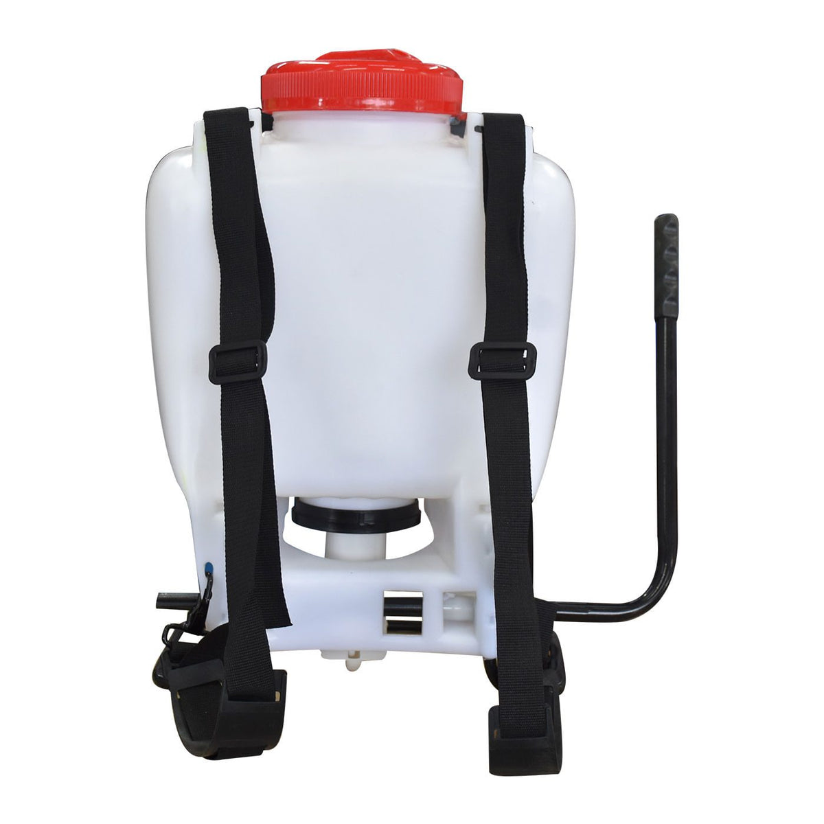 Aspersora manual Husky Power HKF15 de 15 L, vista trasera.