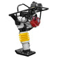 Bailarina compactadora TDK IMPACT700H con motor Honda 5.5 HP, vista trasera en ángulo.