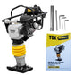 Bailarina compactadora TDK IMPACT700H con motor Honda 5.5 HP, con accesorios y manual.