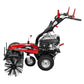Barredora Husky Power HKB100 con motor de 5 HP, vista en ángulo.