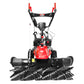 Barredora Husky Power HKB100 con motor de 5 HP, vista trasera.