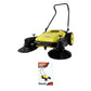 Barredora manual Kassel KS70, vista con manual.