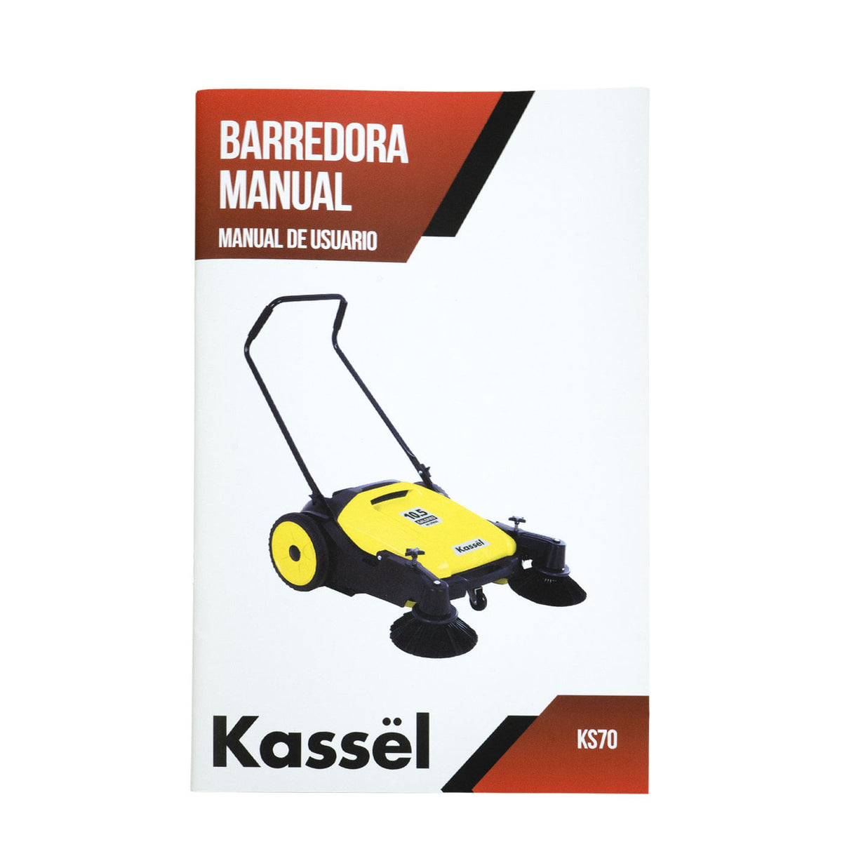 Barredora manual Kassel KS70, manual de usuario.