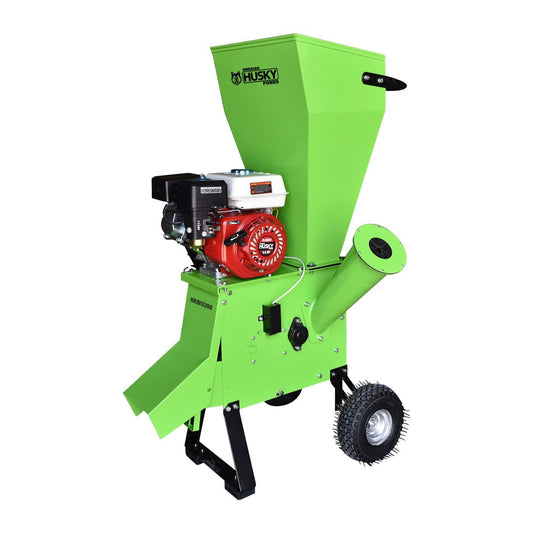 Biotrituradora Husky Power HKBIO200-HK65 con motor 6.5 HP, vista principal.