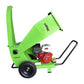 Biotrituradora Husky Power HKBIO400-HK13 con motor 13 HP, vista lateral.