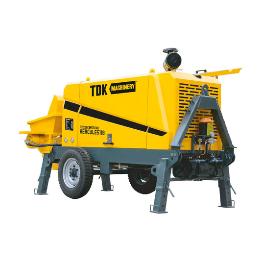 Bomba para concreto TDK HERCULES118, vista principal.
