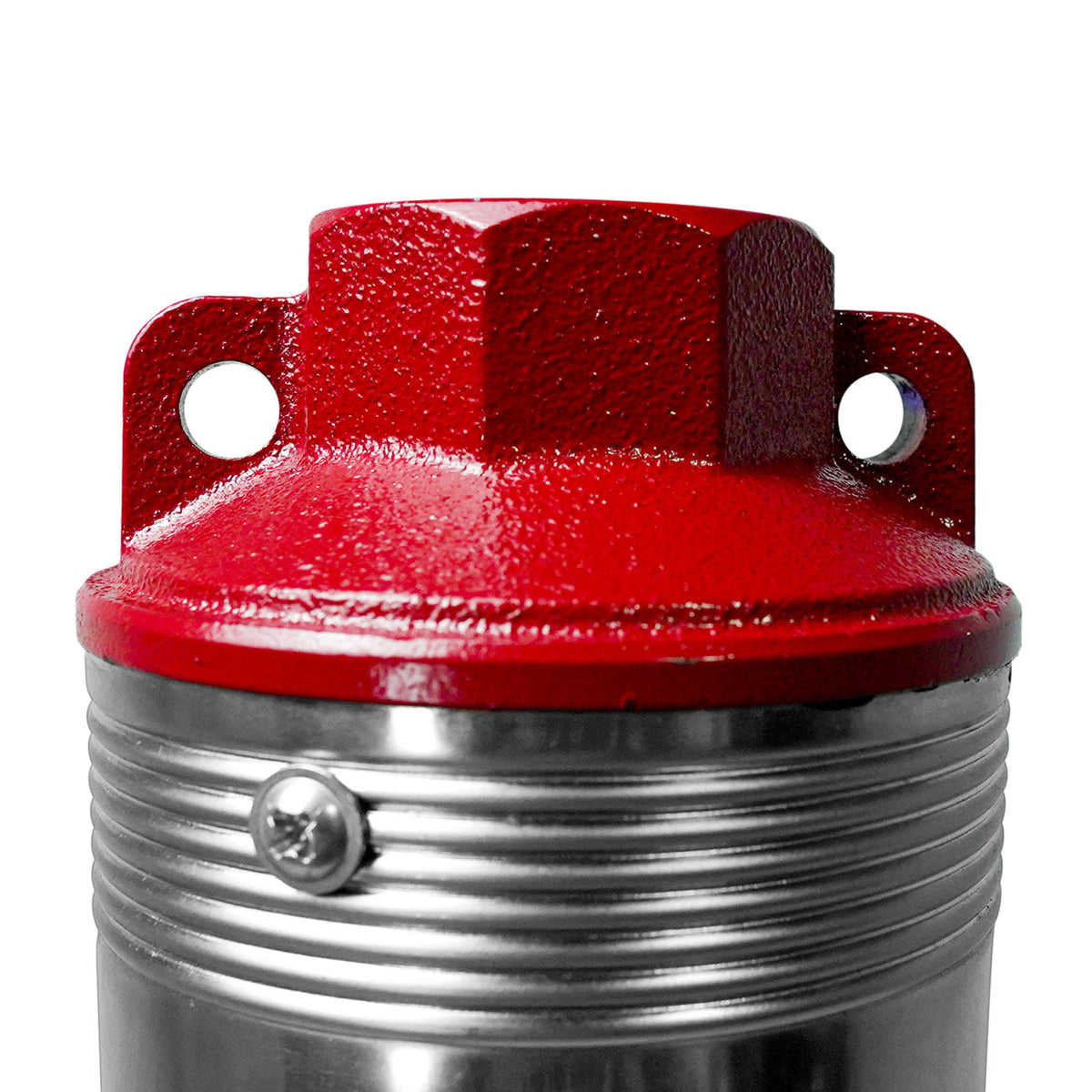 Bomba sumergible Husky Power FLUX100 de 1 HP, detalle del cuerpo de la bomba.