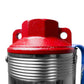 Bomba sumergible Husky Power FLUX150 de 1.5 HP, detalle de salida.