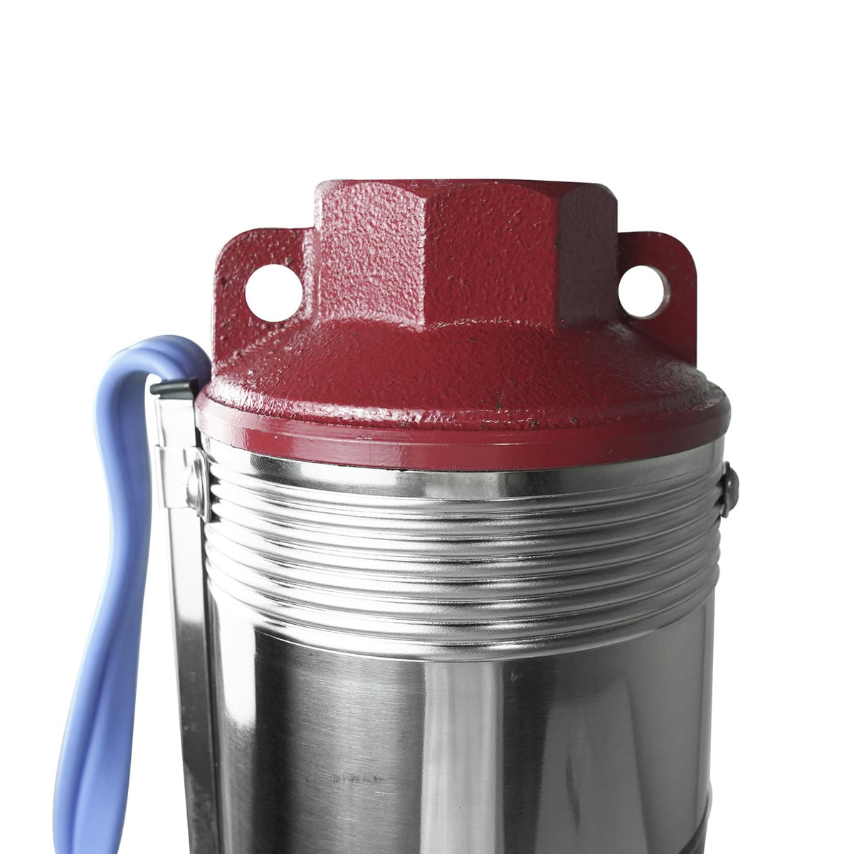 Bomba sumergible Husky Power FLUX25 de 1/4 HP, detalle del cuerpo de la bomba.