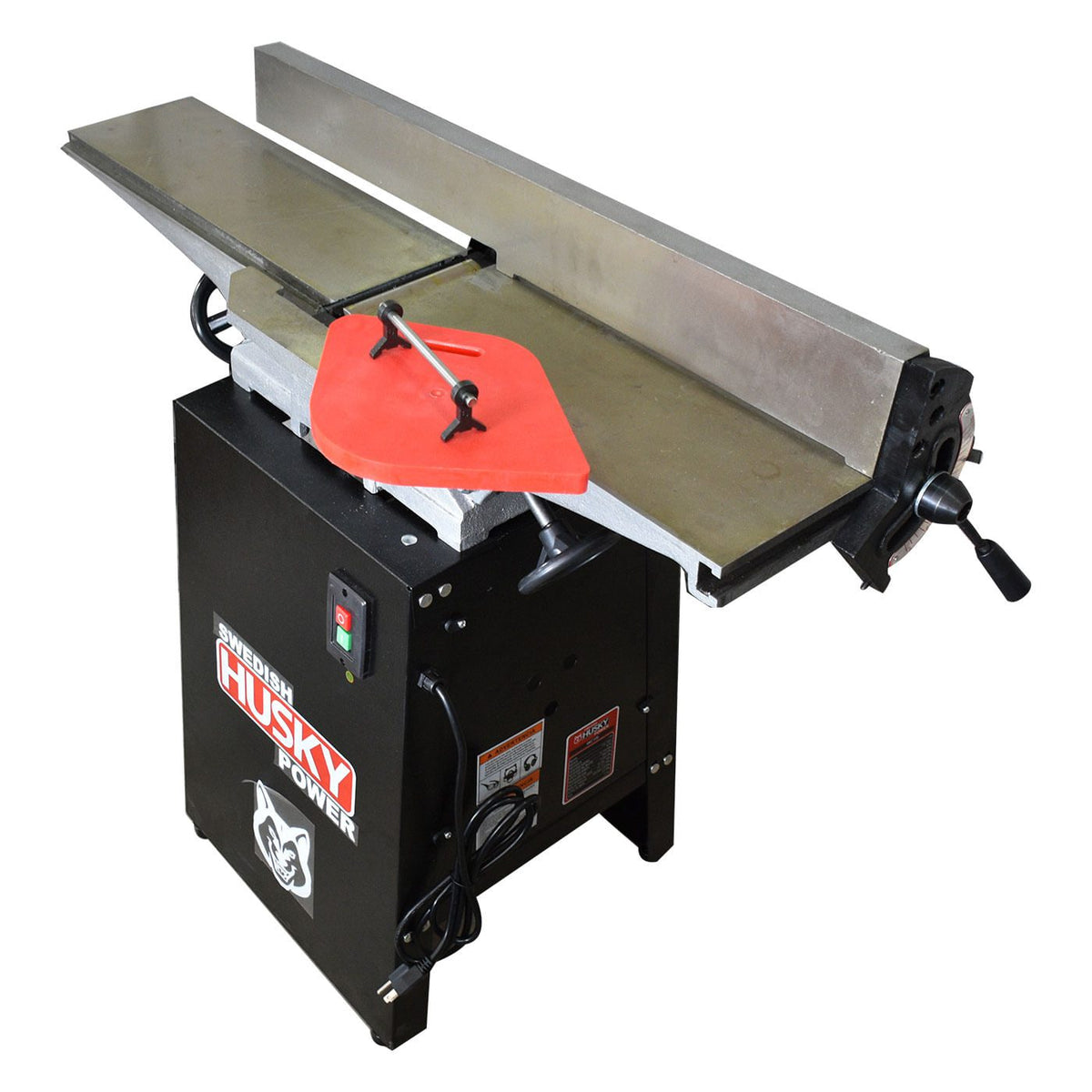 Canteadora Husky Power HKC106 de 6 pulgadas y 1 HP, vista opuesta.