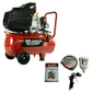 Compresor de aire Husky Power HKC25MP de 25 L y 2.5 HP, kit completo.