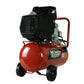 Compresor de aire Husky Power HKC25MP de 25 L y 2.5 HP, vista opuesta.