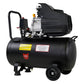 Compresor de aire Husky Power HKC50L de 50 L y 3.5 HP, vista trasera.