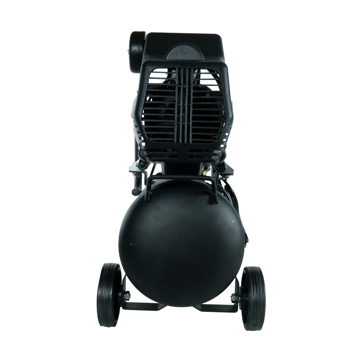 Compresor de aire Husky Power WINDER25 de 25 L y 2.5 HP, vista trasera.