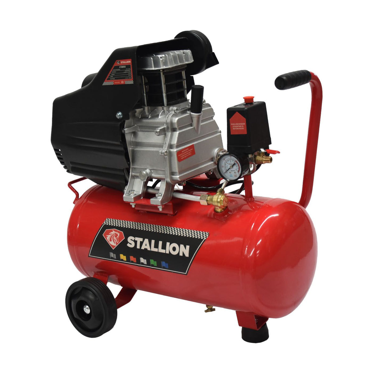 Compresor de aire 25 L Stallion STWR25, vista principal.