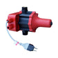 Control automático de bomba Swedish Husky Power HKCBA10 110 V 10 A, vista frontal con cable.