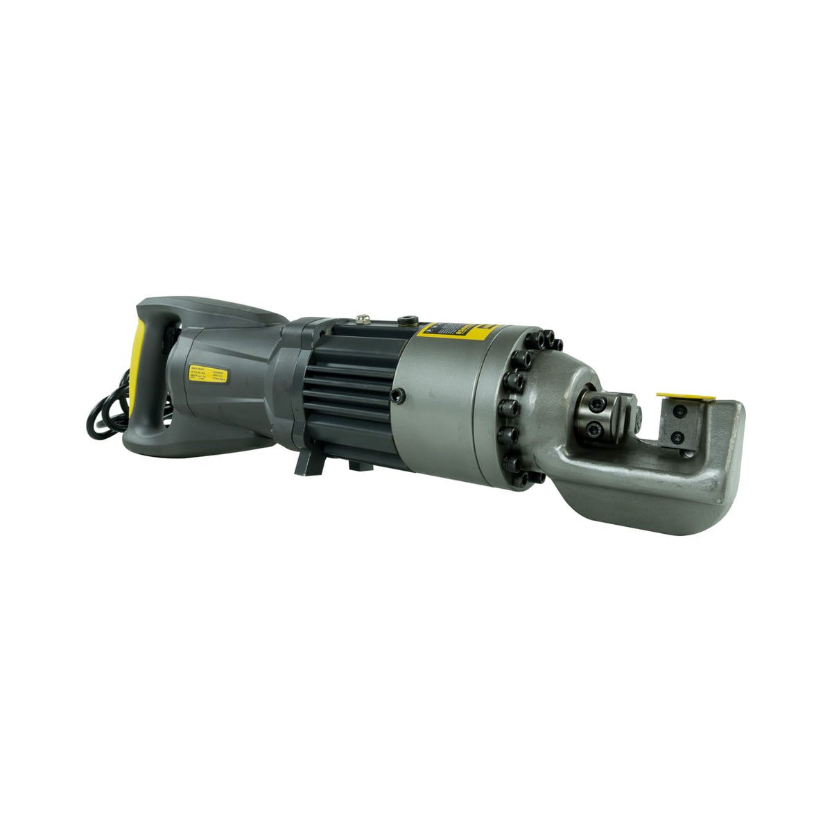Cortadora de varilla eléctrica TDK REBAR58, vista en tres cuartos.