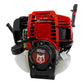 Desmalezadora Husky Power HKD354T de 35 cc y 4 tiempos, detalle del motor.