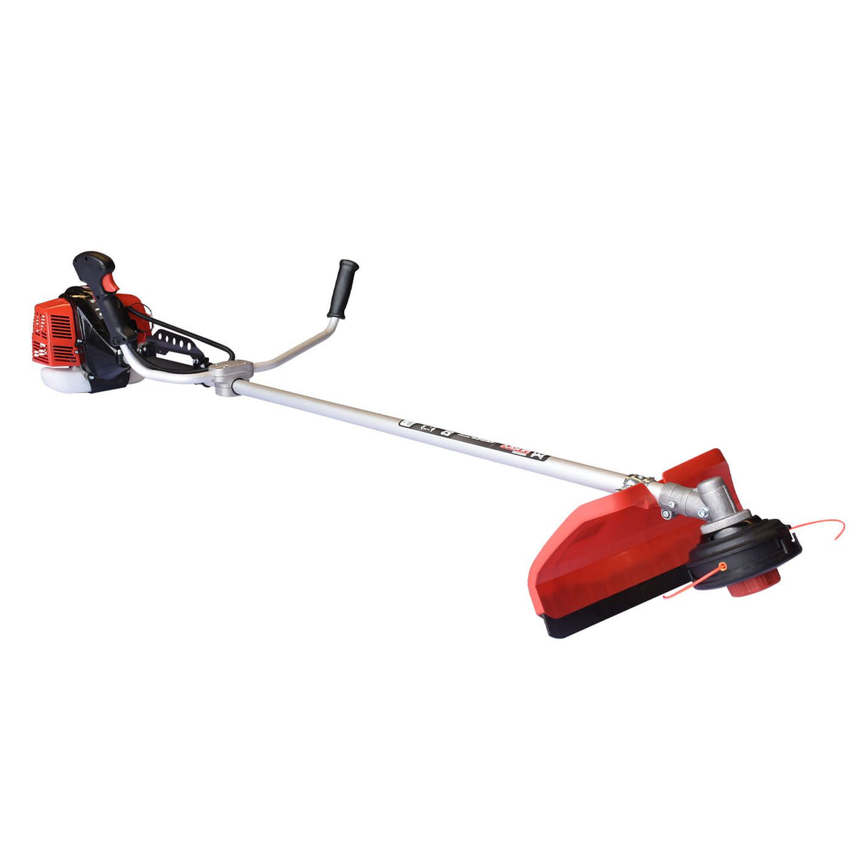 Desmalezadora Husky Power HKD52MAS 52 cc 2.5 HP, vista lateral.