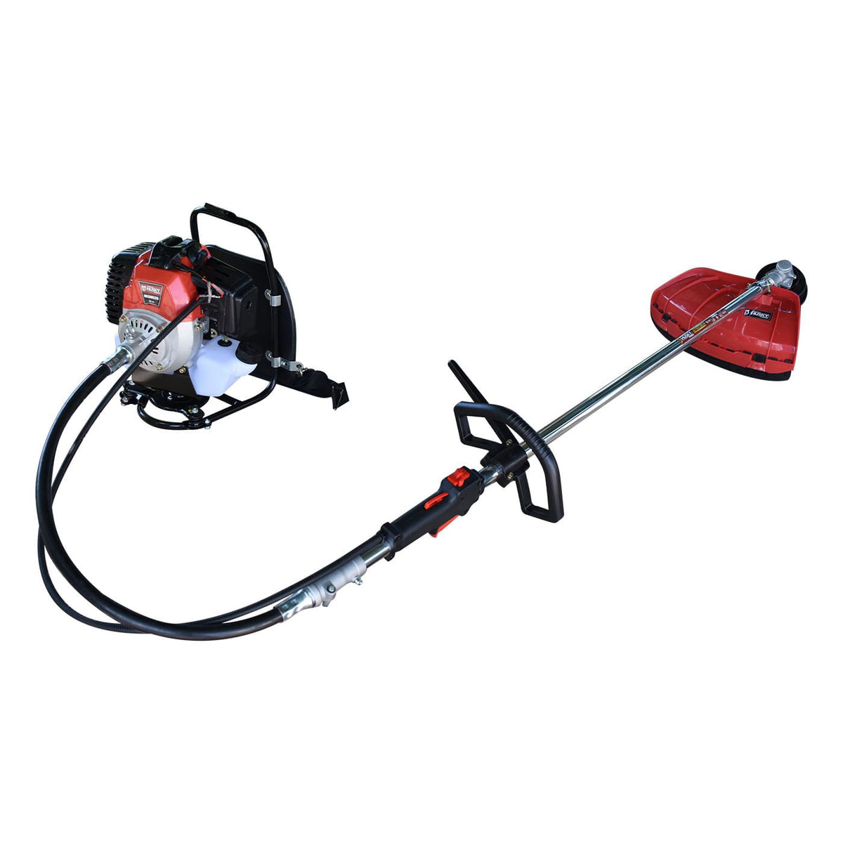 Desmalezadora de mochila Husky Power HKDM520N de 52 cc y 2.5 HP, vista principal.