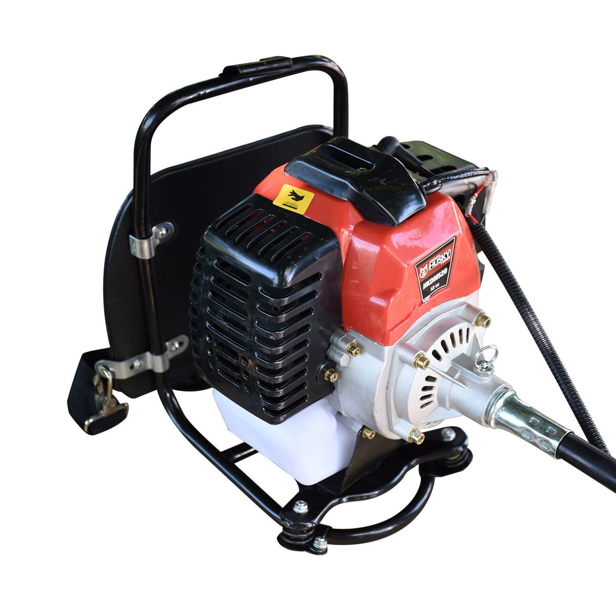 Desmalezadora de mochila Husky Power HKDM520N de 52 cc y 2.5 HP, motor tipo mochila.