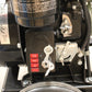 Equipo de riego Raiker RBL4417 diésel 17 HP 4 x 4 pulgadas, detalle de controles.