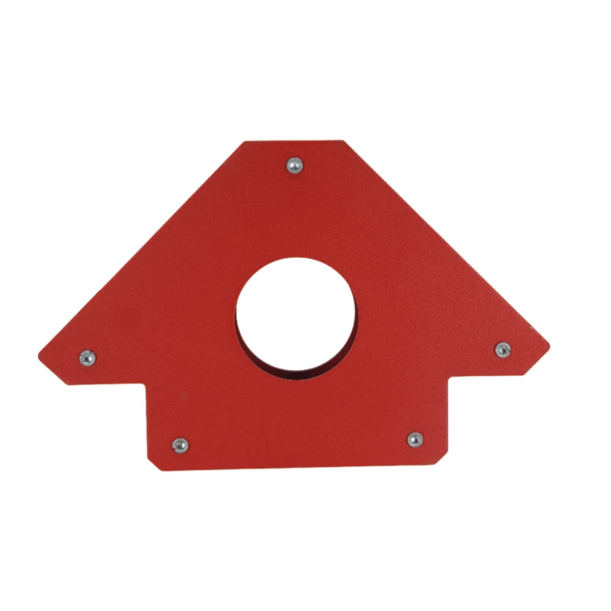 Escuadra magnética para soldar de 5 pulgadas Swedish Husky Power HKEM5, vista posterior.
