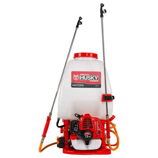 Fumigadora aspersora Husky Power HKF2515 de 25 L y 26 cc, vista principal.