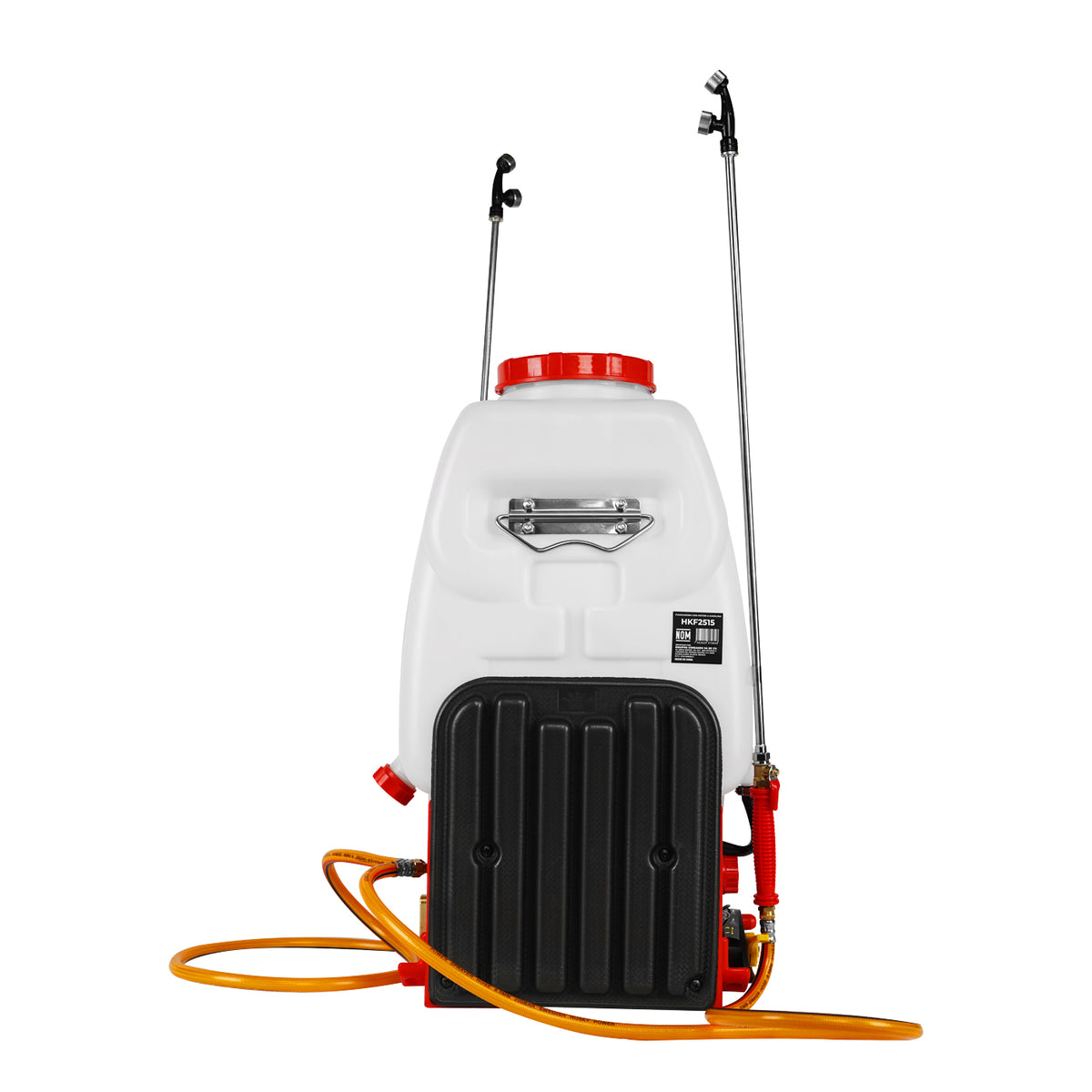 Fumigadora aspersora Husky Power HKF2515 de 25 L y 26 cc, vista trasera.