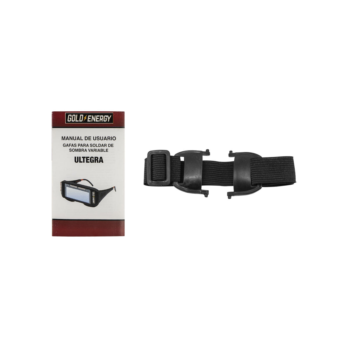 Gafa electrónica para soldar Swedish Husky Power ULTEGRA de sombra variable, accesorios incluidos.
