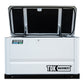 Generador de cabina TDK TDKGE25NG con tapa superior abierta para acceso interior.