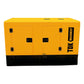 Generador estacionario TDK TDKGE63K de 50 kW / 62.5 kVA, vista lateral.