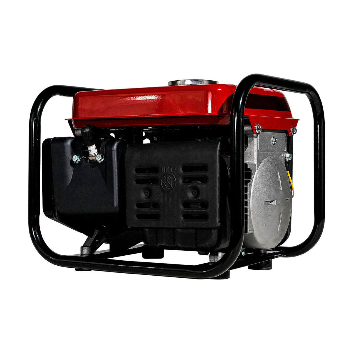 Generador portátil Husky Power HKG1000B de 750 a 900 W, vista superior.