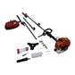 Herramienta multifuncional Husky Power HKM5226E de 52 cc, componentes incluidos.