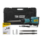 Martillo demoledor TDK TDKMR70E con estuche, cinceles y accesorios.