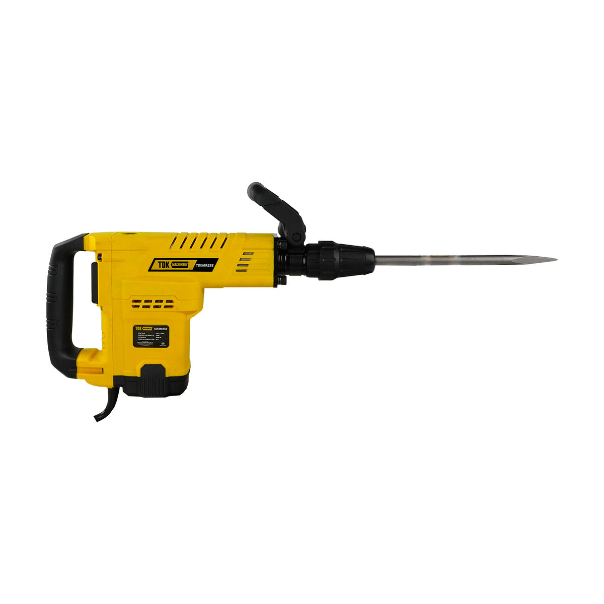 Martillo rompedor TDK TDKMR25E, vista lateral derecha.