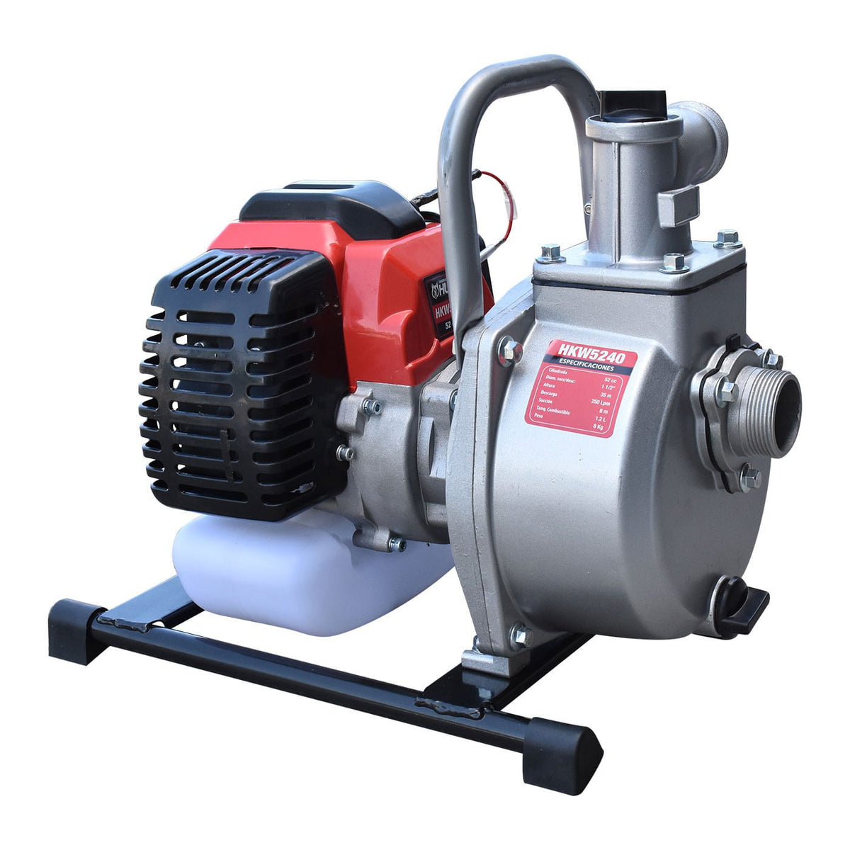 Motobomba Husky Power HKW5240 de 1.5 pulgadas y 52 cc, vista principal.