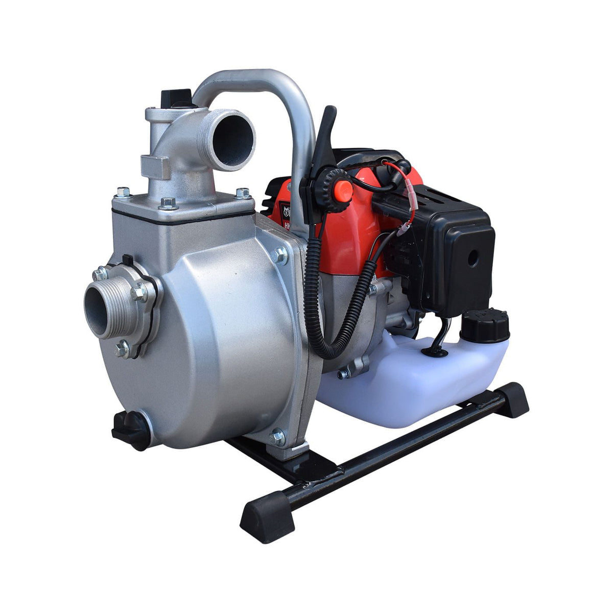 Motobomba Husky Power HKW5240 de 1.5 pulgadas y 52 cc, vista frontal.