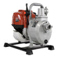 Motobomba Husky Power RLB1004T de 1 x 1 pulgada y 35 cc 4 tiempos, vista en ángulo.
