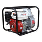 Motobomba Husky Power RLB3365 de 3 x 3 pulgadas y 6.5 HP, vista lateral.