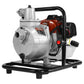 Motobomba Husky Power HKW3325 de 1 pulgada y 33 cc, bomba, vista frontal.